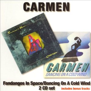 Carmen - Fandangos in Space / Dancing on a Cold Wind cover art