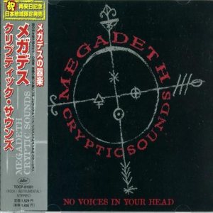 Megadeth - Cryptic Sounds (No Voices in Your Head) cover art