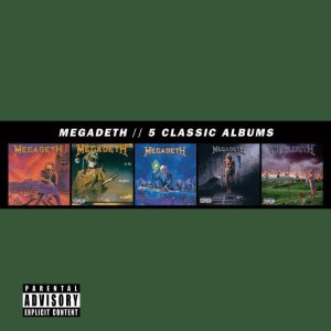 Megadeth - 5 Classic Albums cover art