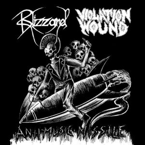 Blizzard / Violation Wound - Antimusic Missile cover art