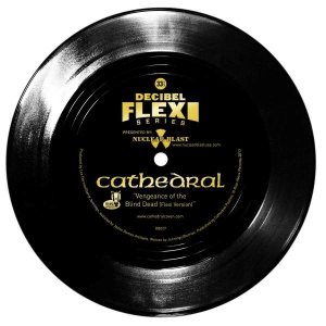 Cathedral - Vengeance of the Blind Dead (Flexi Version) cover art Cathedral - Vengeance of the Blind Dead (Flexi Version) cover art
