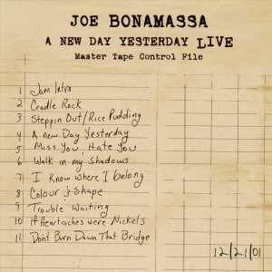 Joe Bonamassa - A New Day Yesterday: Live cover art