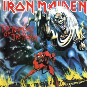 Iron Maiden - The Number of the Beast cover art