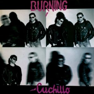 Burning - Cuchillo cover art Burning - Cuchillo cover art