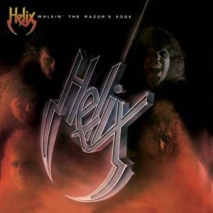 Helix - Walkin' The Razor's Edge cover art