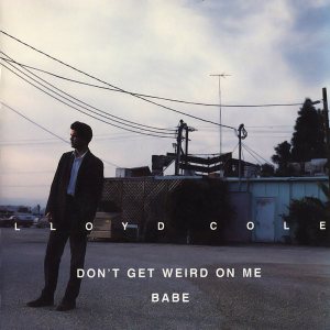 Lloyd Cole - Don't Get Weird On Me Babe cover art