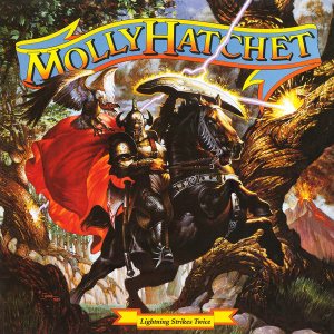 Molly Hatchet - Lightning Strikes Twice cover art