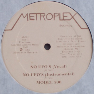 Model 500 - No UFO's / Future cover art