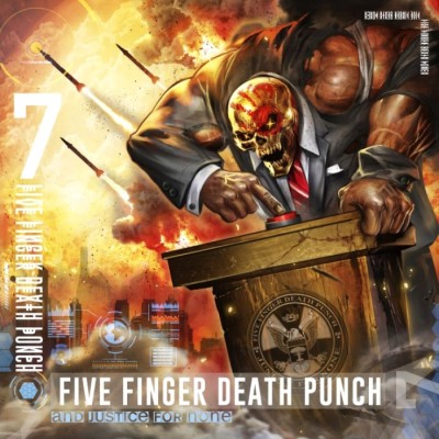Five Finger Death Punch - And Justice for None cover art