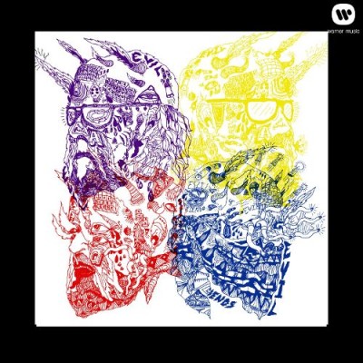 Portugal. The Man - Purple Yellow Red and Blue cover art