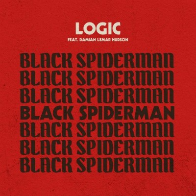 Logic - Black SpiderMan cover art
