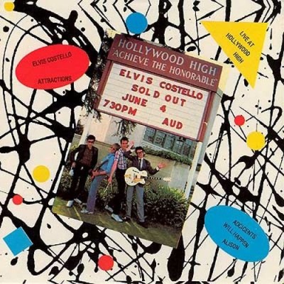 Elvis Costello / The Attractions - Live at Hollywood High cover art