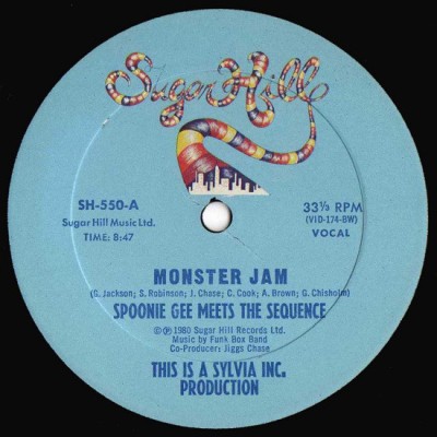 Spoonie Gee / The Sequence - Monster Jam cover art Spoonie Gee / The Sequence - Monster Jam cover art