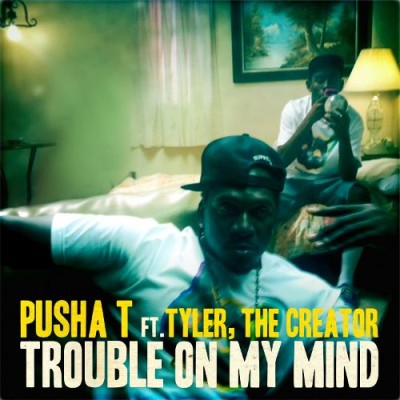 Pusha T - Trouble on My Mind cover art