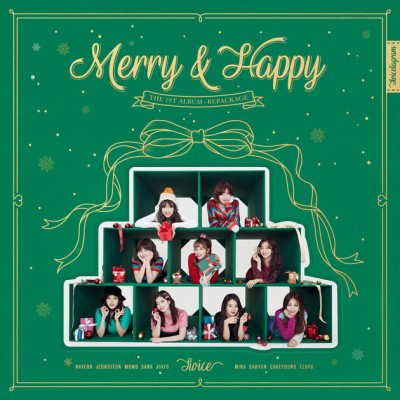 TWICE - Merry & Happy cover art