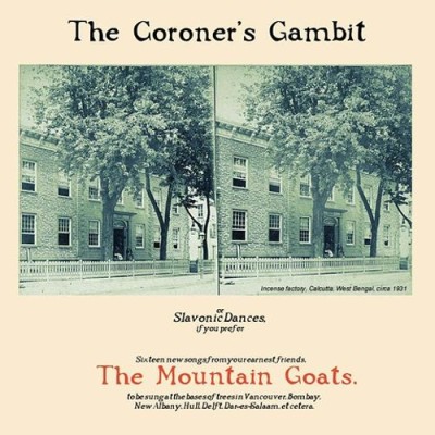 The Mountain Goats - The Coroner's Gambit cover art The Mountain Goats - The Coroner's Gambit cover art