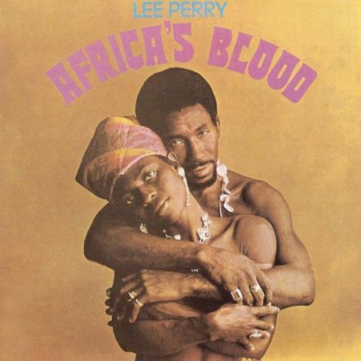Lee Perry - Africa's Blood cover art Lee Perry - Africa's Blood cover art