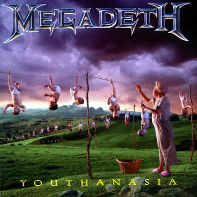 Megadeth - Youthanasia cover art