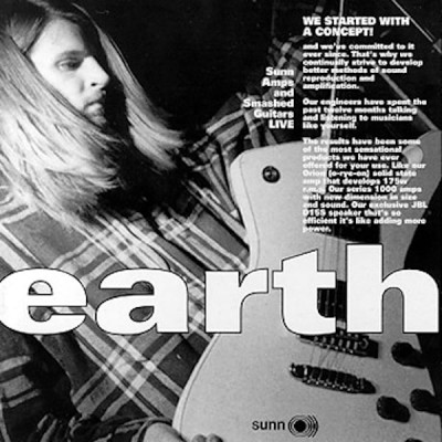 Earth - Sunn Amps and Smashed Guitars cover art
