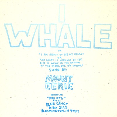 Mount Eerie - I Whale cover art