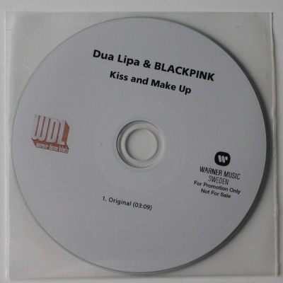 Dua Lipa / BLACKPINK - Kiss and Make Up cover art