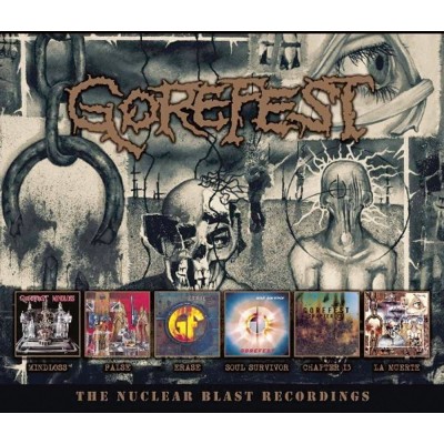 Gorefest - The Nuclear Blast Recordings cover art Gorefest - The Nuclear Blast Recordings cover art