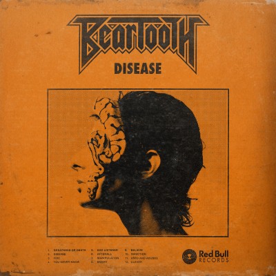Beartooth - Disease cover art Beartooth - Disease cover art