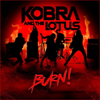 Kobra and the Lotus - Burn! cover art