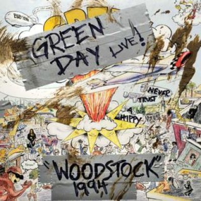 Green Day - Woodstock 1994 cover art