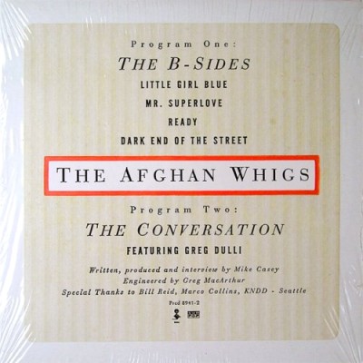The Afghan Whigs - The B-Sides/The Conversation cover art