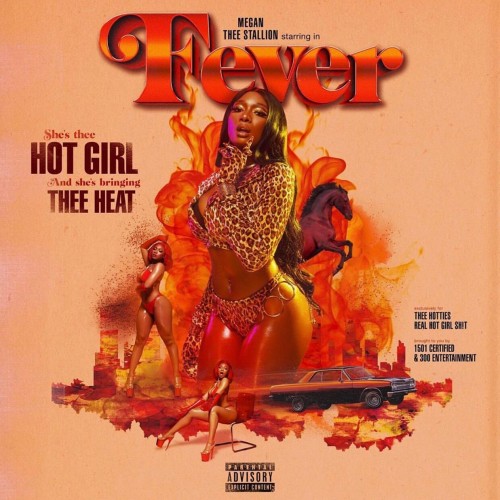 Megan thee Stallion - Fever cover art