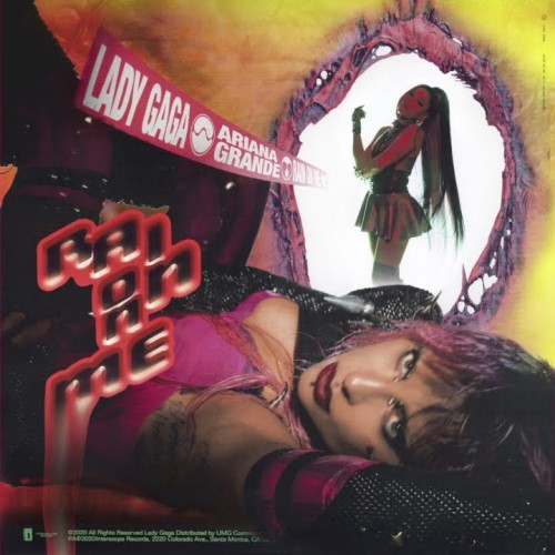 Lady Gaga / Ariana Grande - Rain on Me cover art