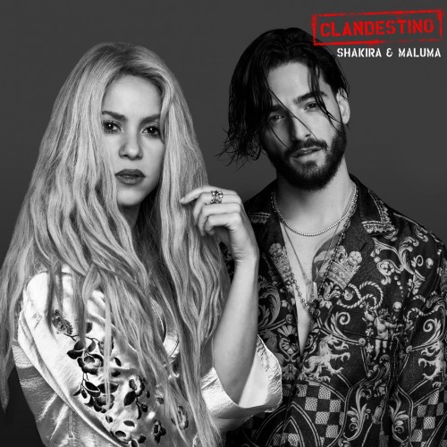 Shakira / Maluma - Clandestino cover art