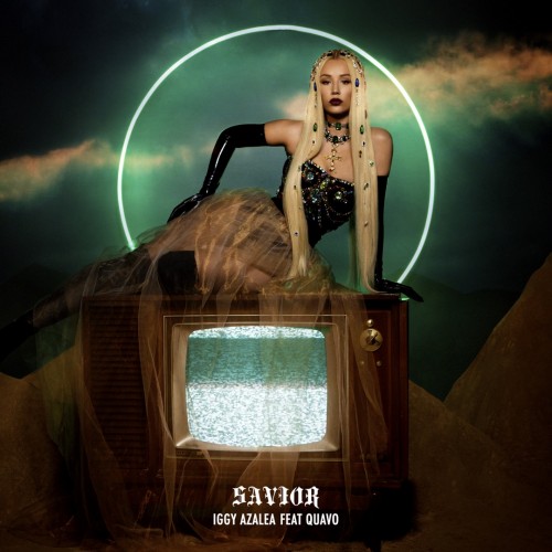 Iggy Azalea / Quavo - Savior cover art