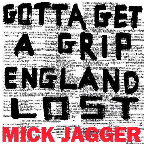 Mick Jagger - Gotta Get A Grip / England Lost cover art