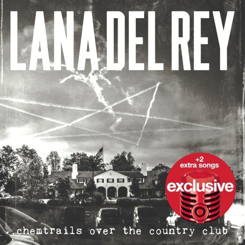 Chemtrails Over The Country Club Poster Lana Del Rey Album - Happy Place  for Music Lovers