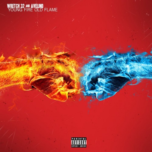 Wretch 32 / Avelino - Young Fire, Old Flame cover art Wretch 32 / Avelino - Young Fire, Old Flame cover art