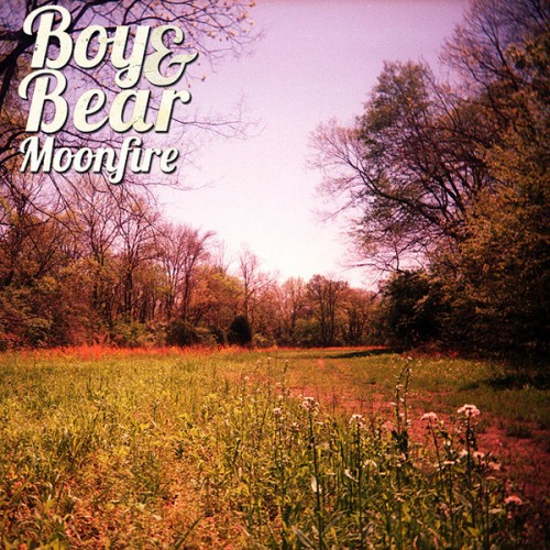 Boy & Bear - Moonfire cover art