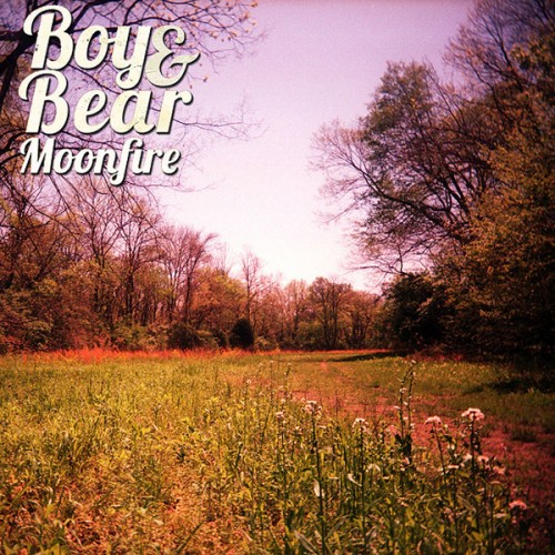Boy & Bear - Moonfire cover art Boy & Bear - Moonfire cover art