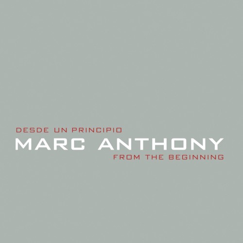 Marc Anthony - Desde un Principio: From the Beginning cover art