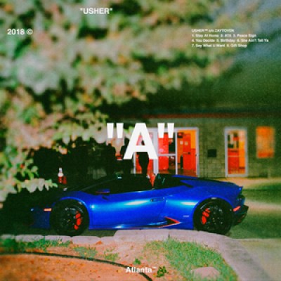 Usher / Zaytoven - "A" cover art