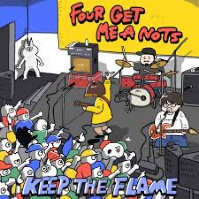 Four Get Me A Nots - Keep The Flame cover art