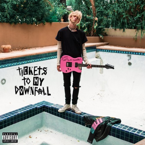 Machine Gun Kelly - Tickets to My Downfall cover art Machine Gun Kelly - Tickets to My Downfall cover art