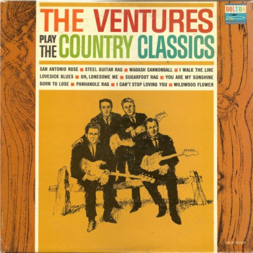 The Ventures - The Ventures Play the Country Classics cover art