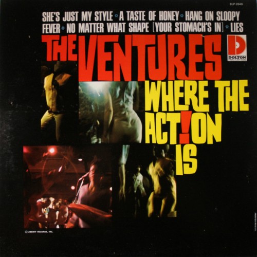 The Ventures - Where the Action Is! cover art The Ventures - Where the Action Is! cover art