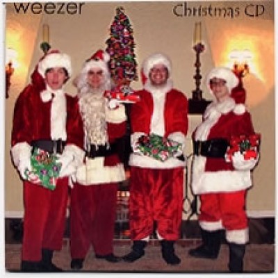 Weezer - Christmas CD cover art