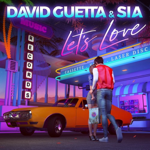 David Guetta / Sia - Let's Love cover art