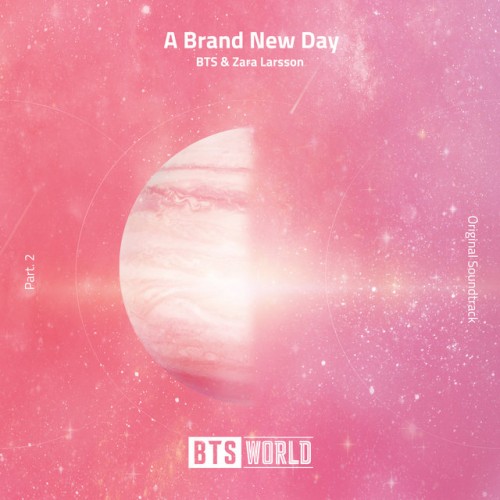 방탄소년단 (BTS) / Zara Larsson - A Brand New Day cover art