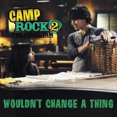 Demi Lovato / Joe Jonas - Wouldn't Change a Thing cover art