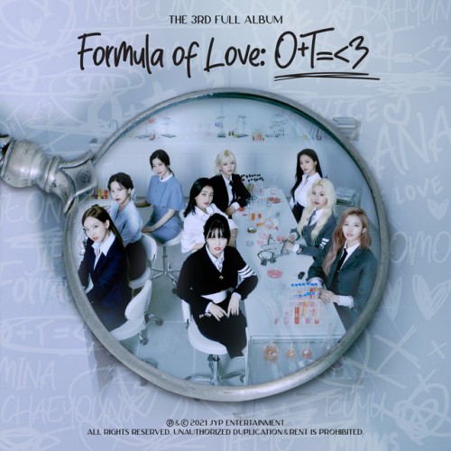 TWICE - Formula of Love: O+T=＜3 cover art